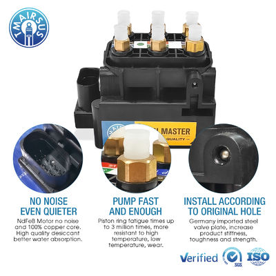 Ready to Ship Air Suspension valve block For Audi A8 D4 A6 C7 Front Air Springbag Suspension 4H0616013 4G0616005C