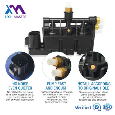 przedni tylny blok zaworu powietrznego dla Range rovera L320 i Sport LR3 LR4 blok zaworu RVH500050
RVH500060