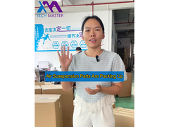 Nasz zespół ciężko pracuje, pakując nasze najwyższej klasy części zawieszenia powietrznego.