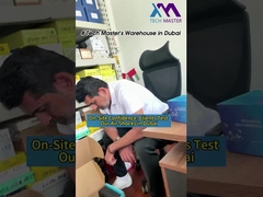 Klienci z Dubaju instalują i testują nasze osłony na miejscu.